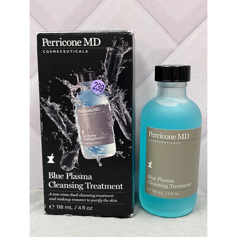 Perricone MD Blue Plasma Cleansing Treatment 4 oz / 118 mL w/ Box